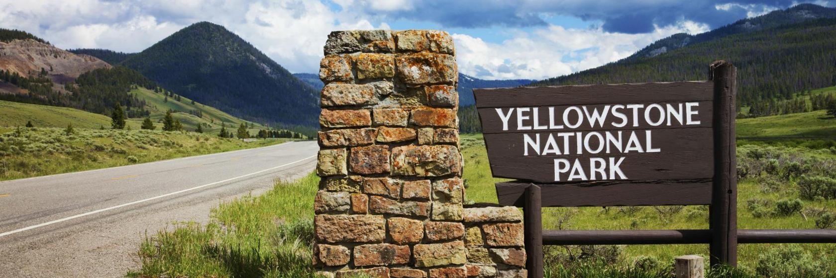 Yellowstone National Park West Entrance